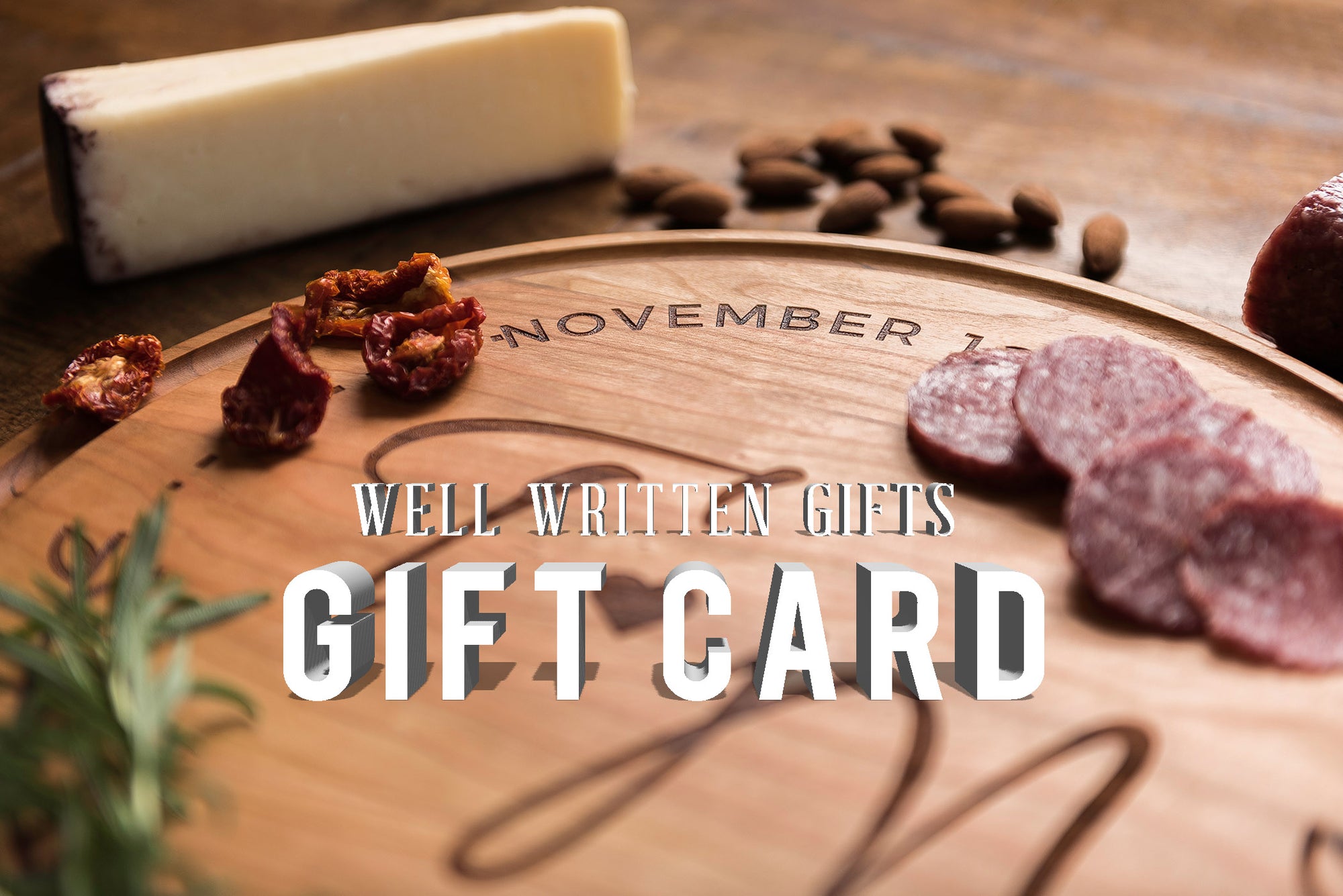 Well Written Gifts e-Gift Card