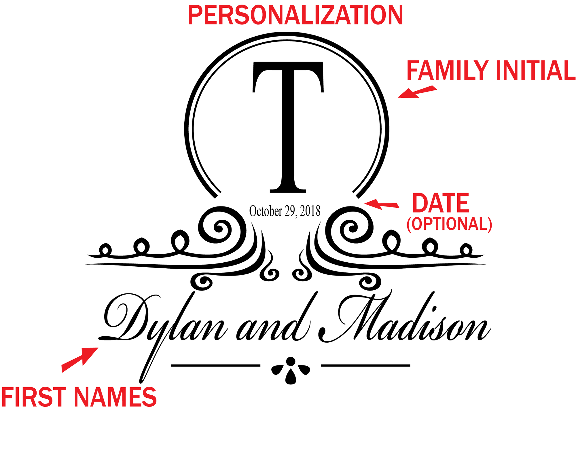 Personalized Cutting Board * Engraved Wood 5th Anniversary Gift * Monogrammed