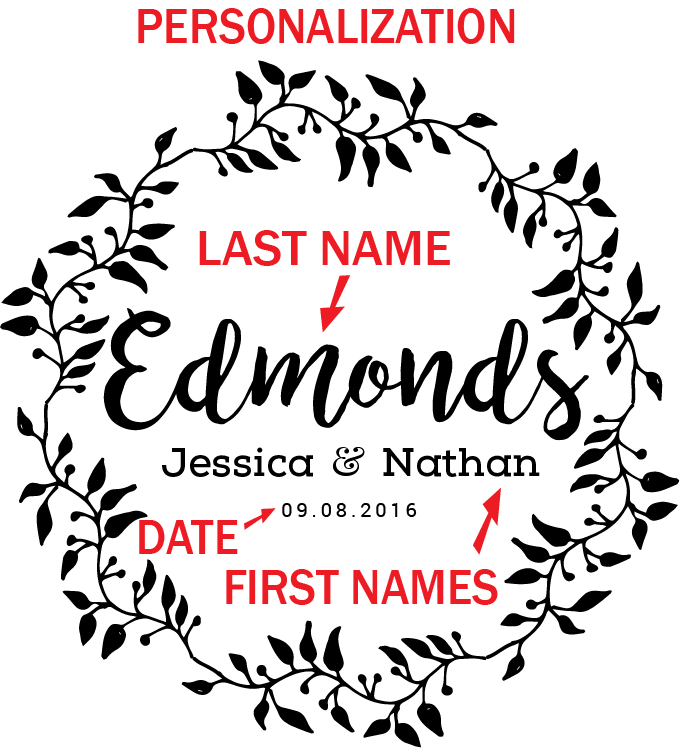 Personalized Cutting Board *  Round Wood * CE