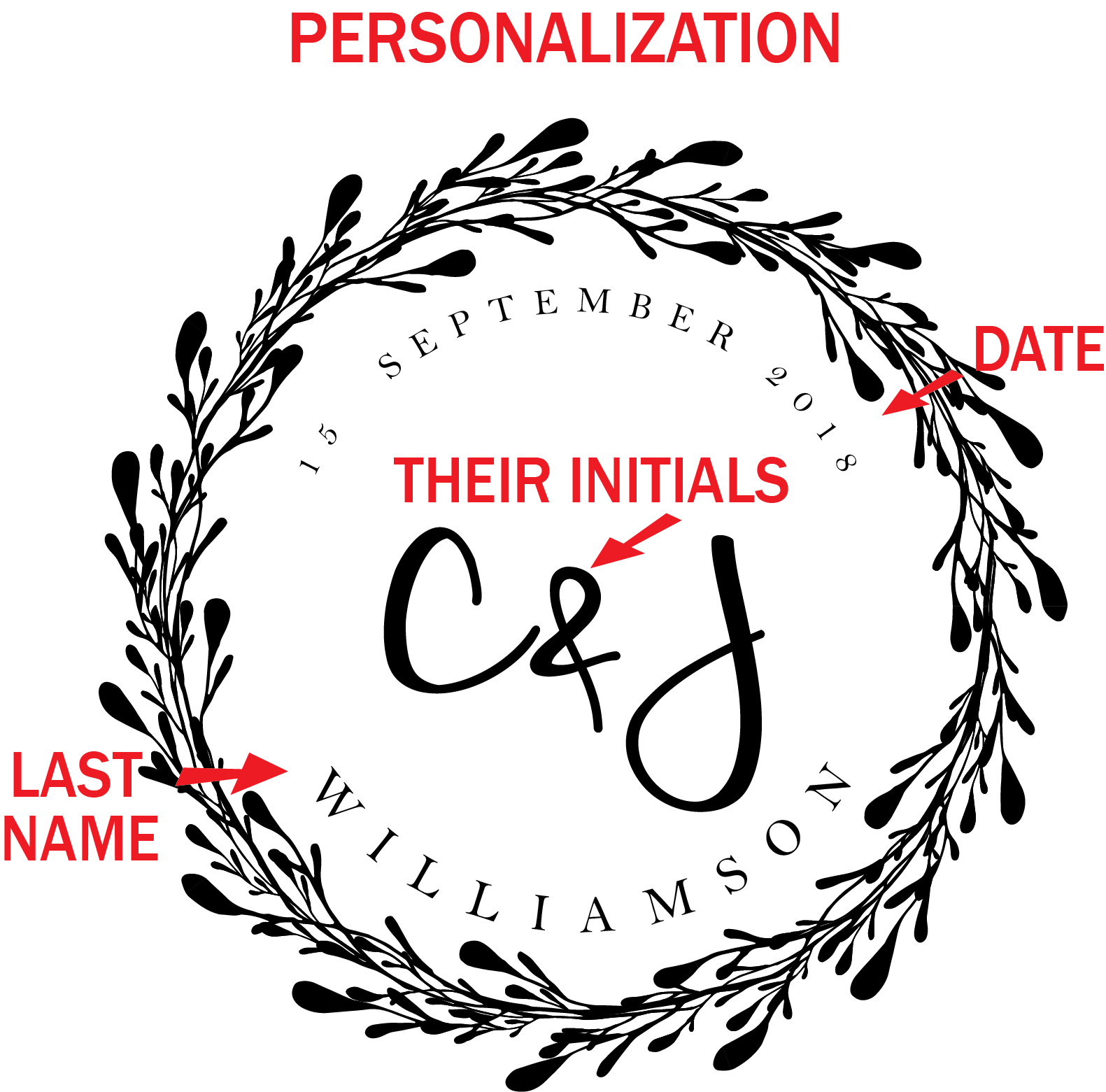 Cutting Board Personalized * Engraved Modern Round Wood Cutting Board