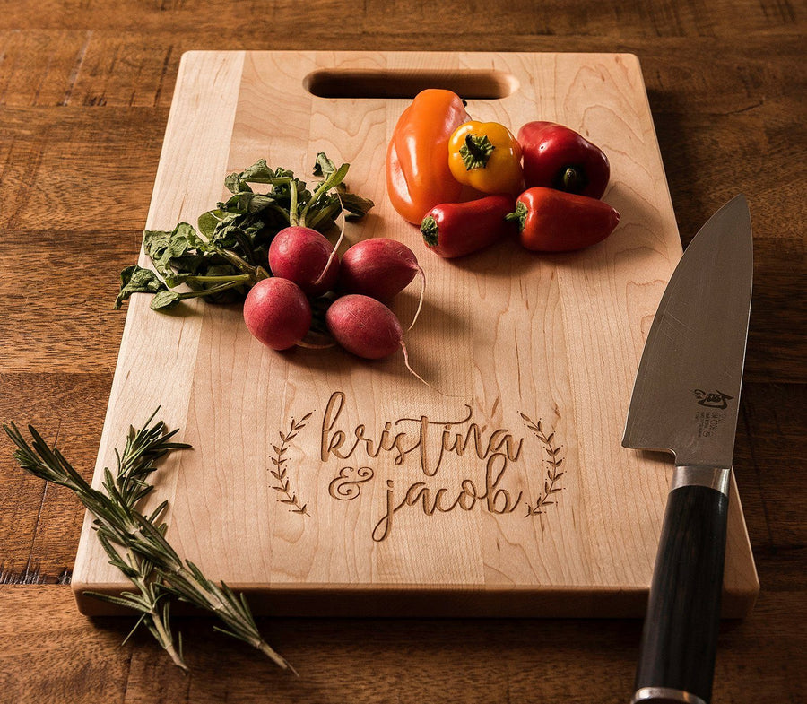 Personalized charcuterie board, Custom Cutting Board, Wedding Gift by Well Written Gifts