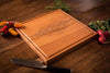 5th Anniversary gift, Cutting Boards Personalized, Monogrammed Cutting Board by Well Written Gifts