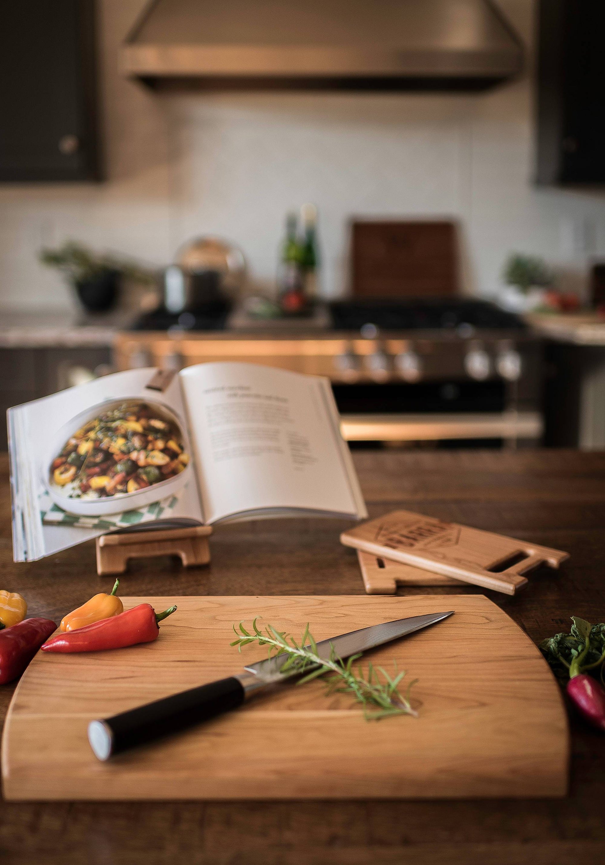 Personalized Monogrammed iPad stand folds flat for storage by Well Written Gifts