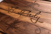 Engraved Wood Cutting Board Personalized with Name by Well Written Gifts