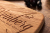 Custom engraved cheese board, Cutting boards personalized, engagement gift by Well Written Gifts