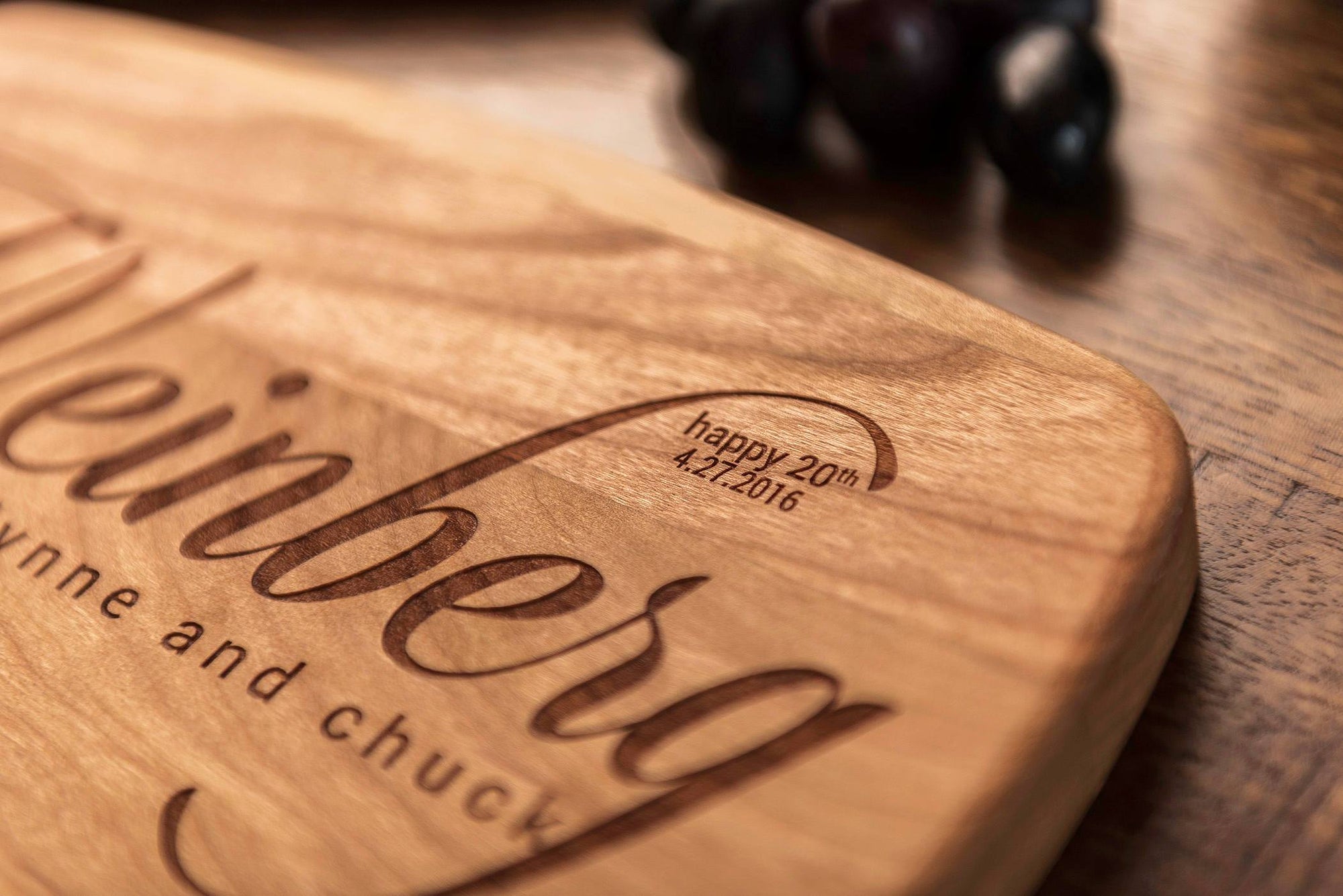 Kosher Gift | Custom Cutting Board | Personalized Cheese Board | Wedding Gift by Well Written Gifts