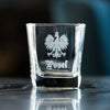 Personalized 12 oz. Polish Whiskey Glasses, Engraved Whiskey Glass Set, Custom Polish Wedding Gift, Groomsmen Gifts, Thank you gift