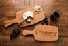 Personalized Cheese Board Set with Handles, Custom Wood Cutting Board Set by Well Written Gifts