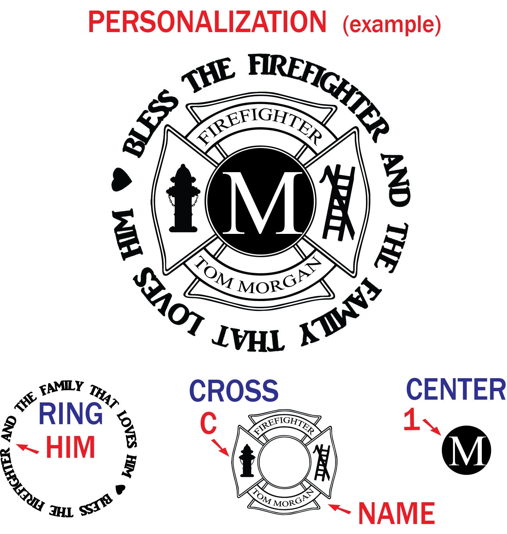 Firefighter Cutting Board * Firefighter Gifts