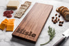 Personalized Cheese Board with Block Font Names - HSLS
