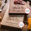 Personalized Cheese Board with Bicycle - BKCM