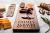 Personalized Wood Cheese Board with Stacked Names - F&D