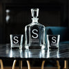 Personalized Monogrammed Whiskey Decanter Set with names | Husband Gift | Client Gift