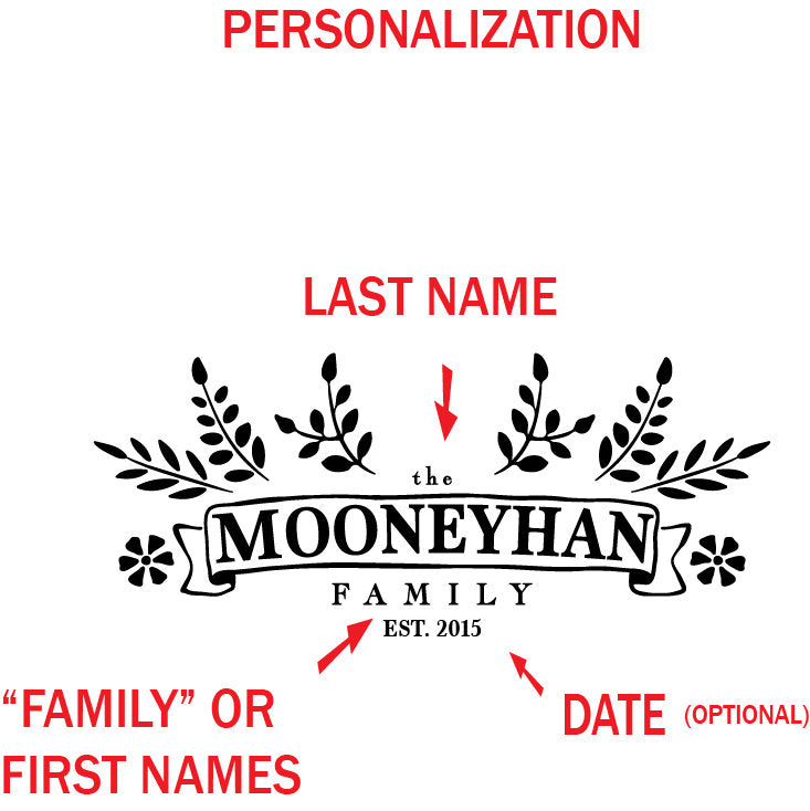 Personalized Wood Cheese Board with Leaves | Unique Baguette Board - MNHN