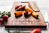 Personalized Charcuterie Board with Script First Names